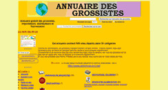 Desktop Screenshot of annuaire-grossistes.com